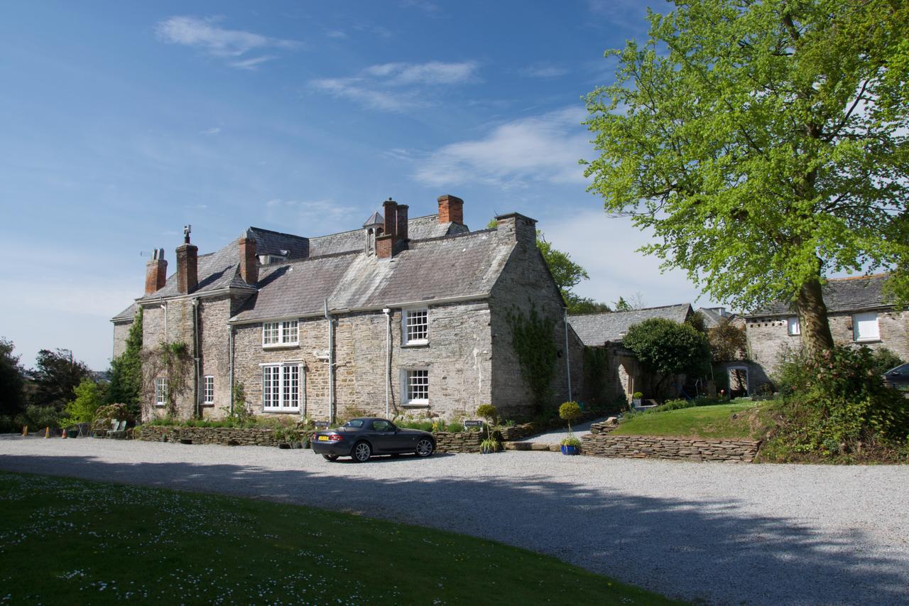 Bed and Breakfast Trewornan Manor à Wadebridge Extérieur photo